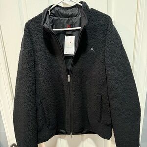 Jordan Men's Black Sherpa Jacket